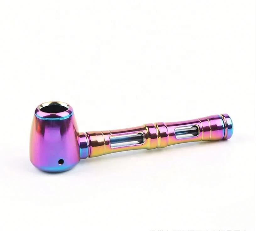 

Creative Colorful Earphone Hammer Aluminum Alloy Pipe 120mm Filter Pipe Hot, Picture