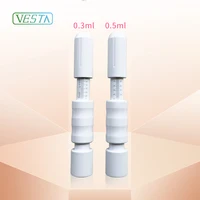 

Vesta 0.3ml White Rotated Hyaluronic Injection Pen Anti Aging Mesotherapy Gun Hyaluronic Acid Pen For Skin Tightening Serum