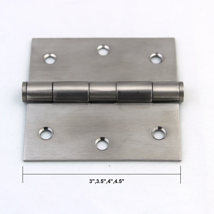 High flatness adjustment ball bearing folding 3D door hinges for heavy duty gate