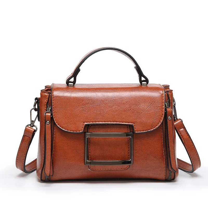 

Wholesale Women Designer Small Leather Plain Crossbody High Quality Shoulder Hand Bag