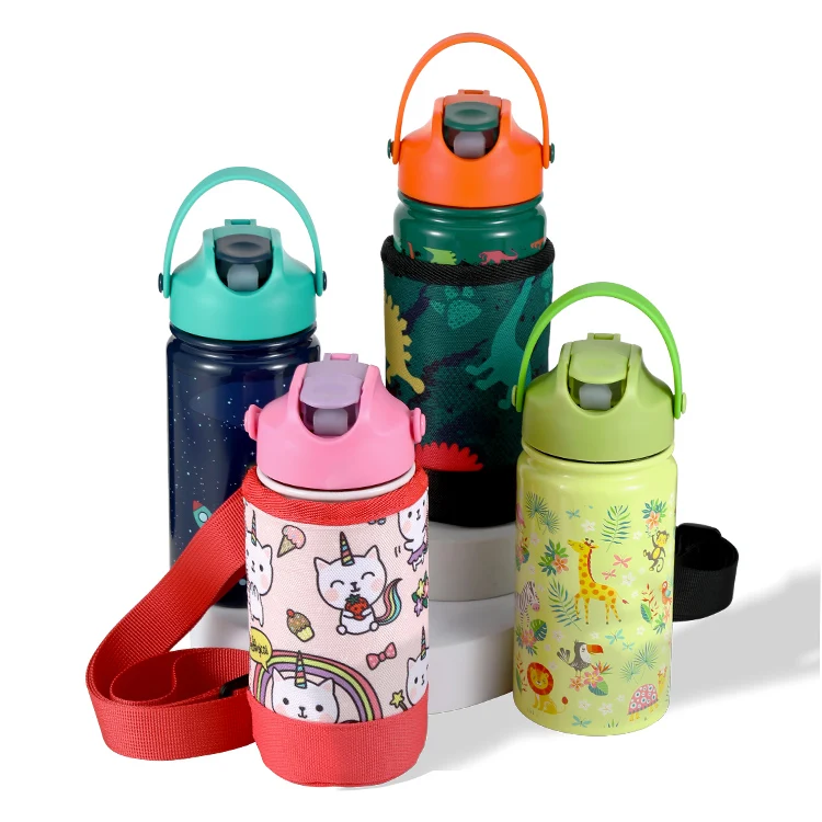 

Cute Water Bottle for Kids Stainless Steel Customized Flask BPA Free