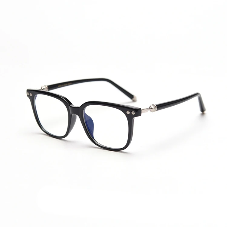 

High Quality Fashion TR90 frames acetate foot Eyeglasses square Frames Optics Protect the students eyes spectacle frames