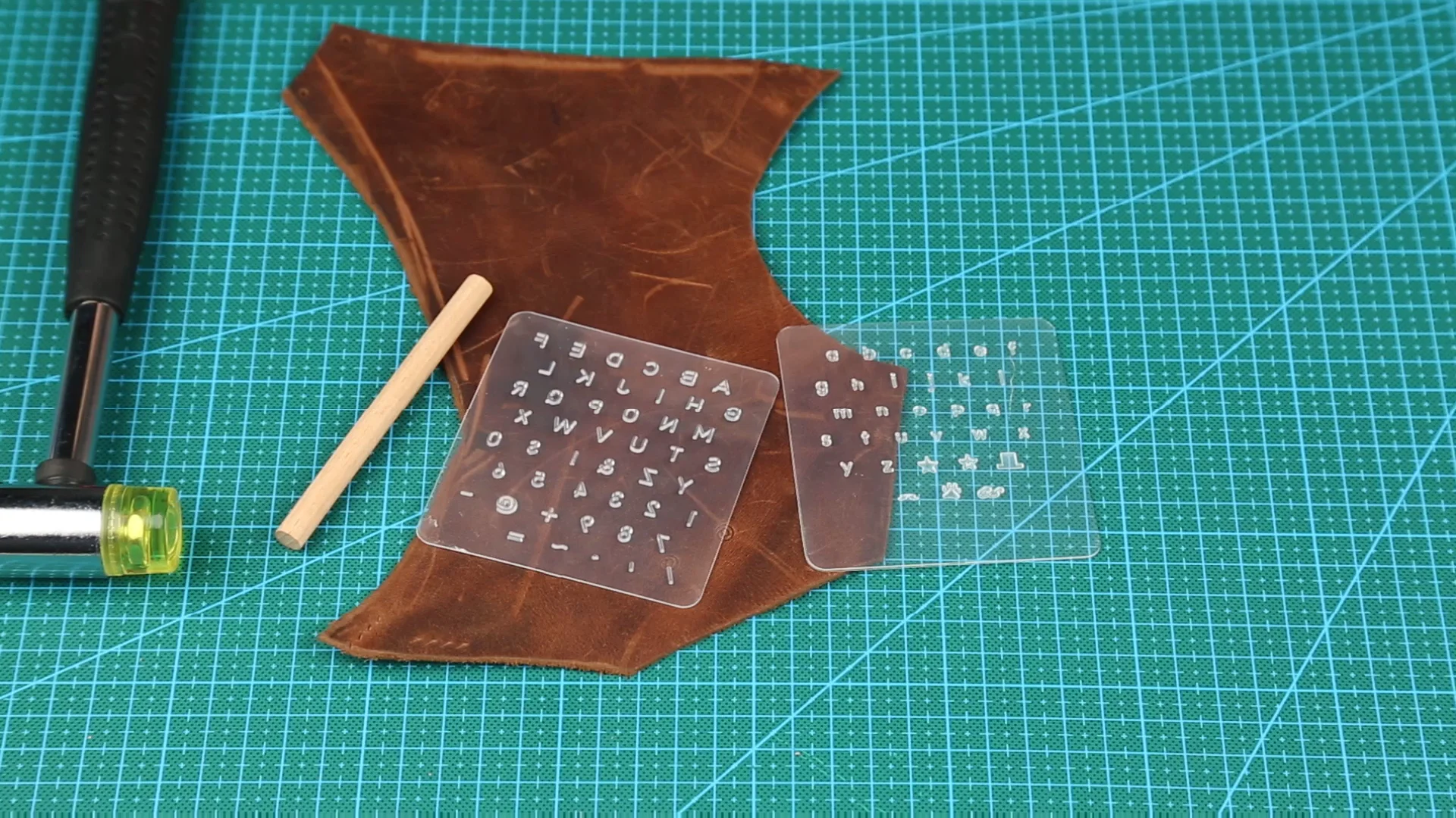 Hot Selling Handmade Leather Alphabet Numbers Leather Stamping Tools