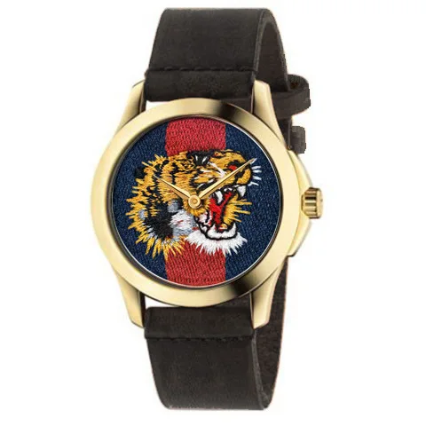 

Sport Watches for Men Women Luxury Leather Wrist Watch Man Clock Fashion Bee Snake Chronograph fitron quartz watches