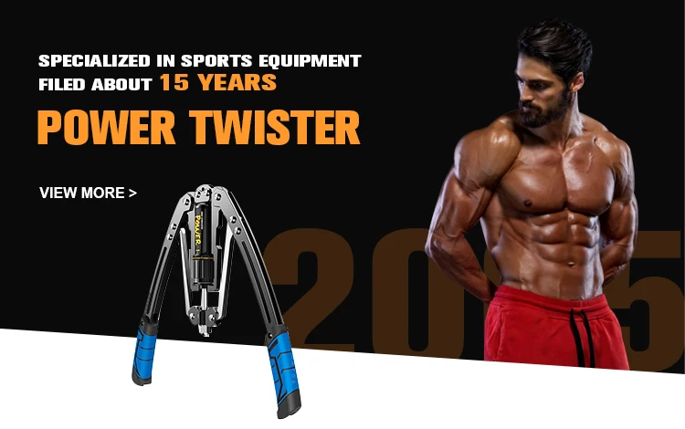 Arm Exercises Chest Expander Power Twister Adjustable Strength Trainer 