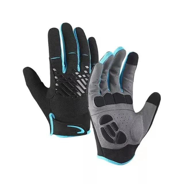 

Motorcycle accessories gloves men bicycle gloves touchscreen breathable full finger cycling gloves