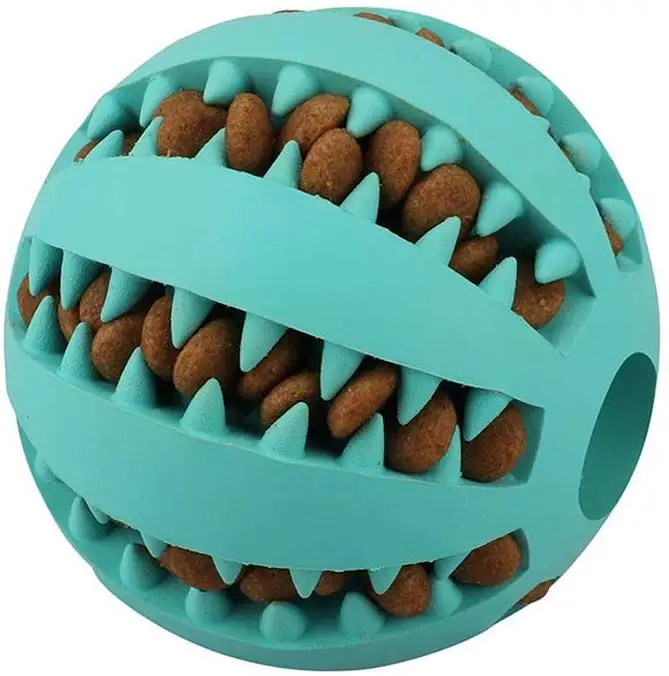 

Free shipping to USA bite dog toys rubber chew ball Toys for Pet Teeth Cleaning and chew toys for dogs