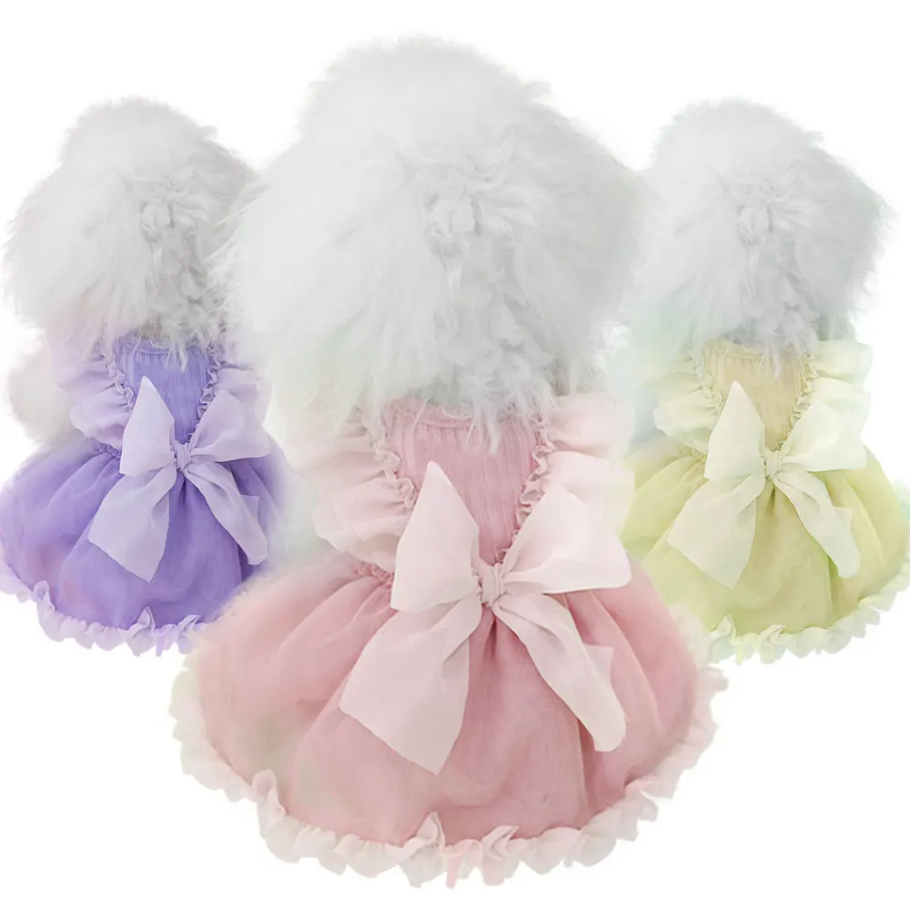 

Big Apparel Cat Pet Dog Clothes Dress Small Animal Dress Custom Wholesale Factory Manufacturer Pink Pet Apparel & Accessories