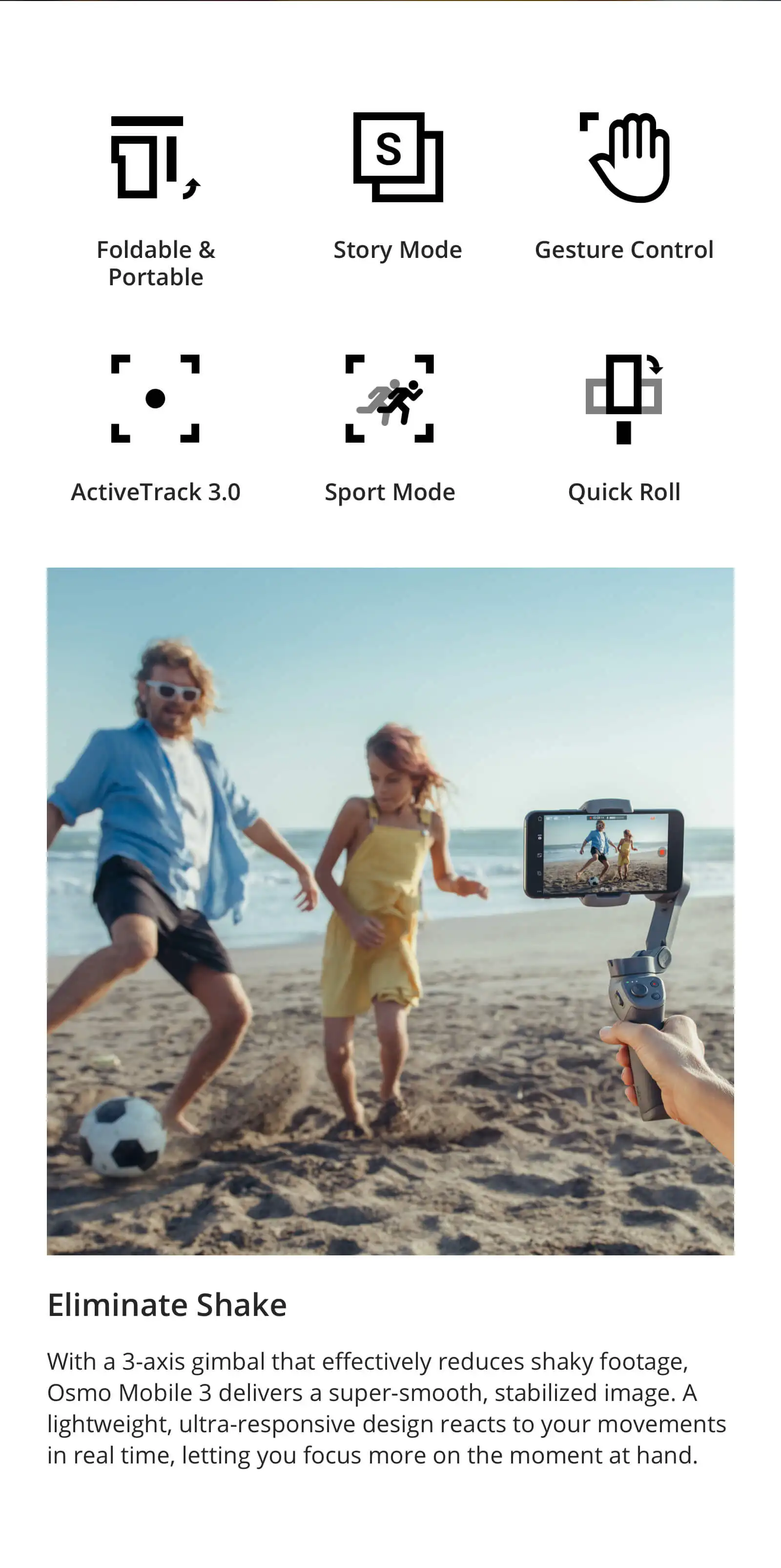 Dji Osmo Mobile 3 Combo Gimbal Stabilizer 7