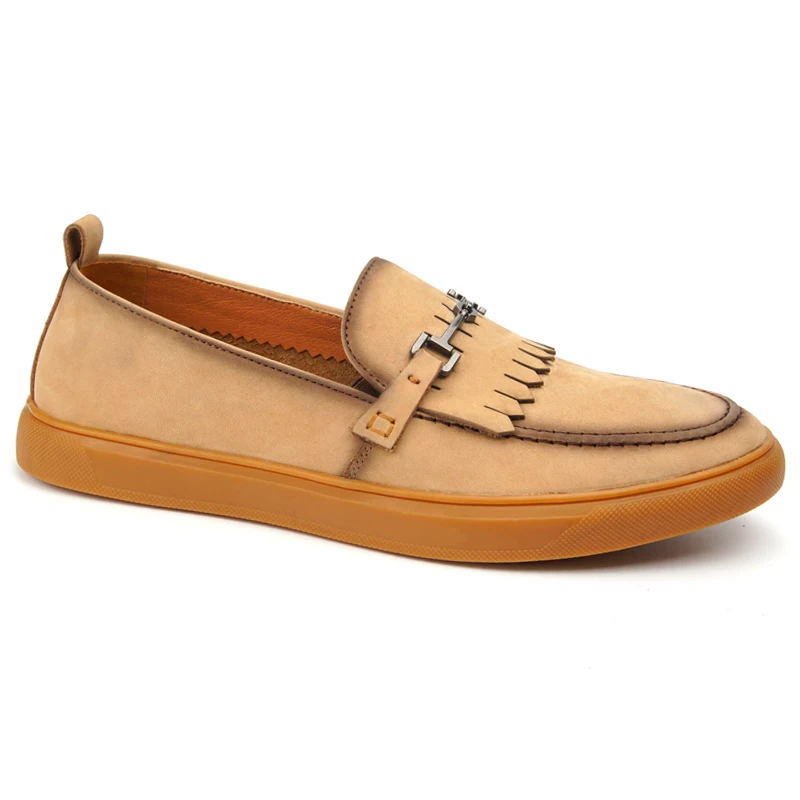 

Men's Premium Genuine Leather Casual Slip on Loafers Breathable Driving Shoes