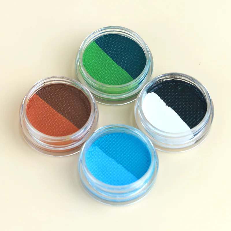 

body art hydra split cake liner water activated aqua graphic split eyeliner, Uv bright color , common color , pearly color,pastel color