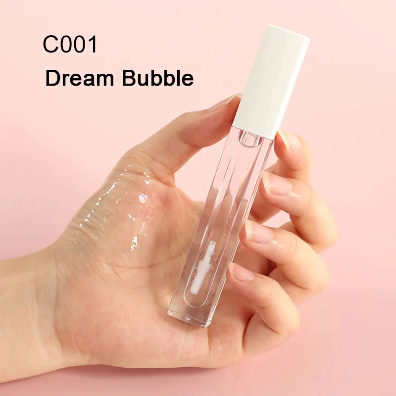 

38colors lipgloss DIY White tube and package Custom Private Label Clear Lip gloss