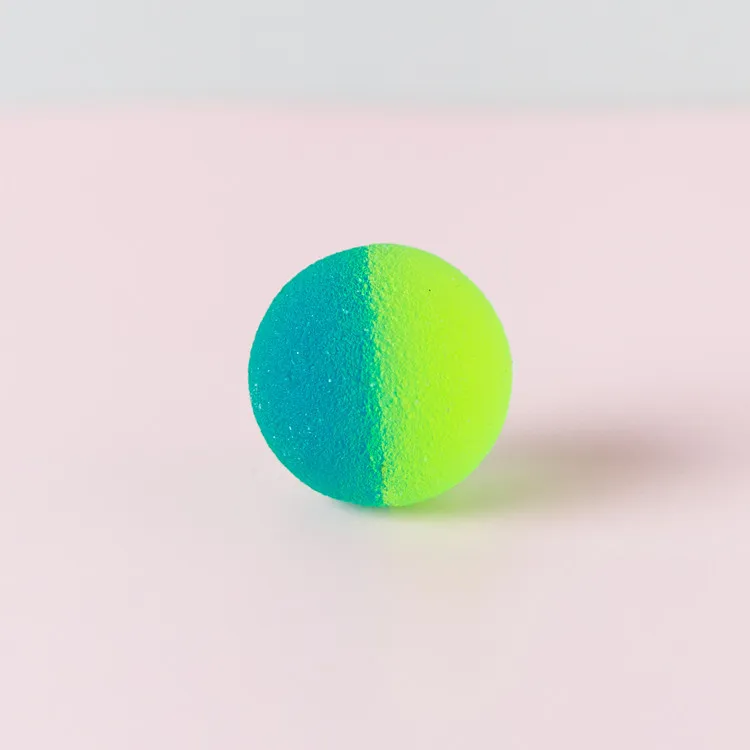 Wholesale vending machine half color 32 mm rubber bouncy ball bulk bouncy balls China manufacturer eco-friendly bulk multiple color kid toys jumping small bouncy balls .jpg