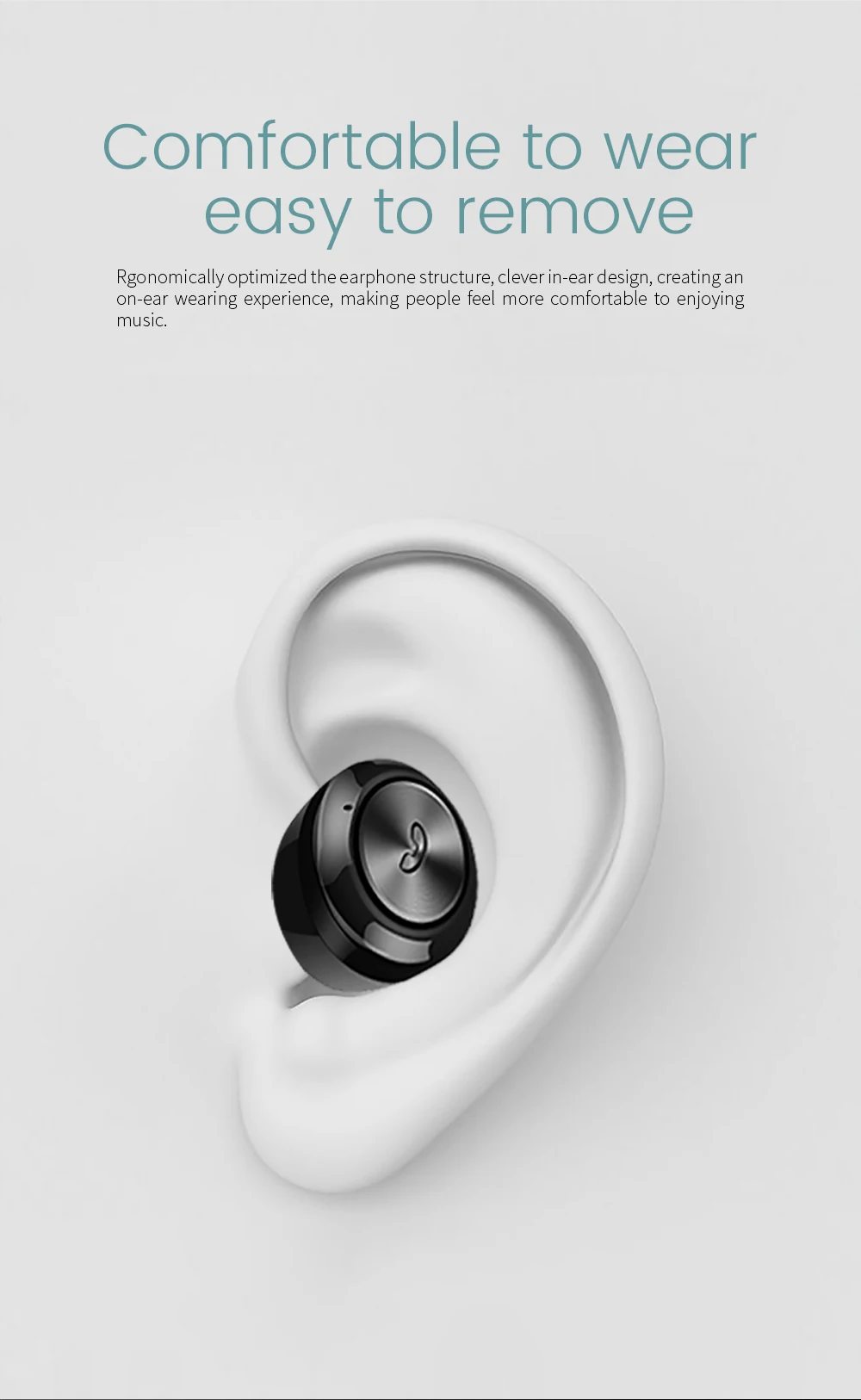 KECHAODA BT1 Tws Wireless Bluetooth Headset for mobile phone Sports Portable Earphone factory OEM earphone - ANKUX.COM