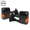 Performance Extending Car Side Towing Power Heated Amber LED Signal Mirror For Ford 04-06 F150 Pickup