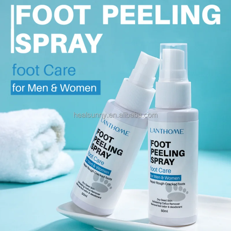 

Exfoliating Care Moisturing Whitening Organic Repair foot peeling spray