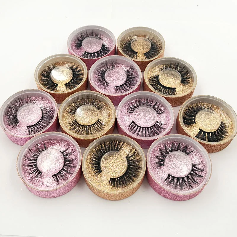 

TKL 98-22 2021 most popular factory best quality cluster thick 3d full strip lashes