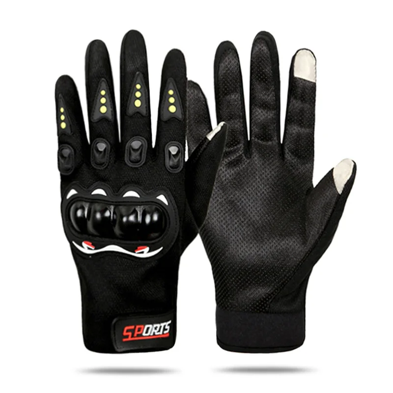 

Fashion Touchscreen Motorcycle Gloves Hard Knuckle Full Finger Protective Gear Racing Biker Riding Moto Motocross Racing Gloves