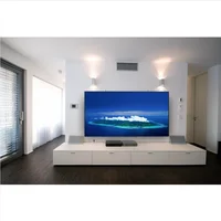 

120 inch 4K PET Crystal ust ultra short throw projector fixed frame ALR screen ambient light laser projection screen