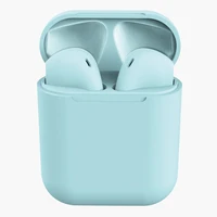 

Newest Bluetooths 5.0 TWS Marcaron color original i12 wireless earbuds inpods 12 tws