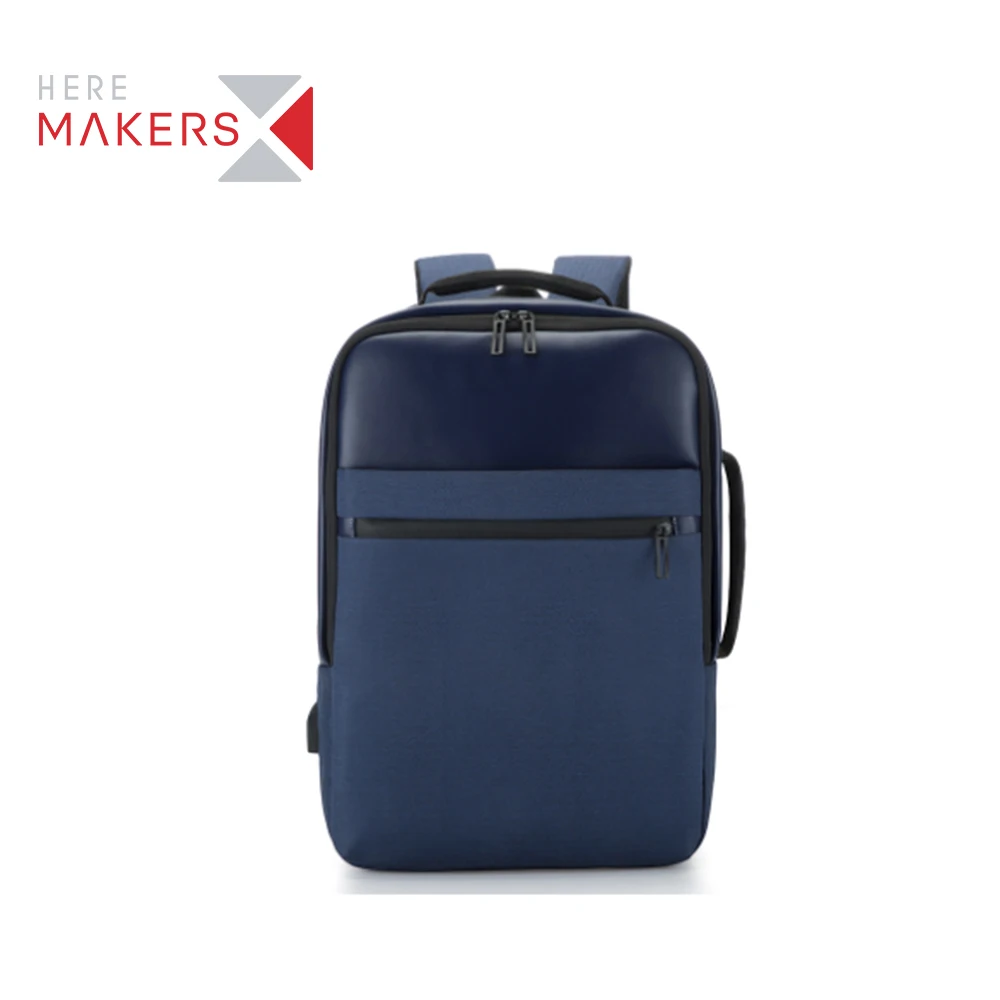 

New Arrival Solid Color Business Travel Men Outdoor Urban Laptop Backpack
