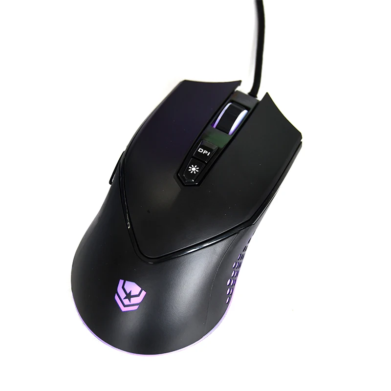 

LAPOP WM90 4000DPI Wired Optical Mouse RGB Backlit Computer Gaming Mouse
