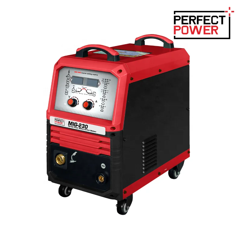 
MIG-230 GMAW welder Perfect Power MIG/MAG IGBT Inverter welding machine Digital control single phase 220V welding equipment 
