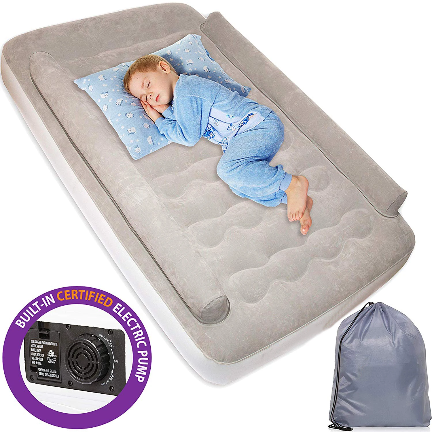 Детская надувная кровать