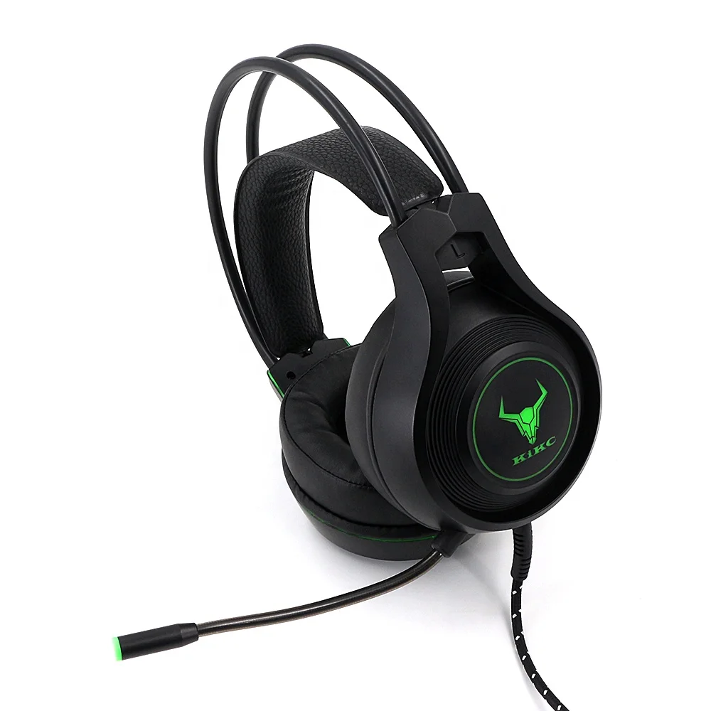 

KIKC V3 Wired Ps4 Headset Colour Changing Gaming Headphone With Led Display Noise Cancellation