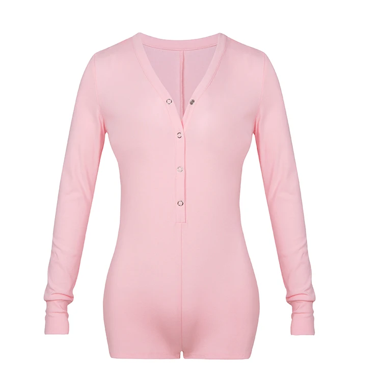 Customized Design Charming Women Short Jumpsuit Women Onesie Pajamas