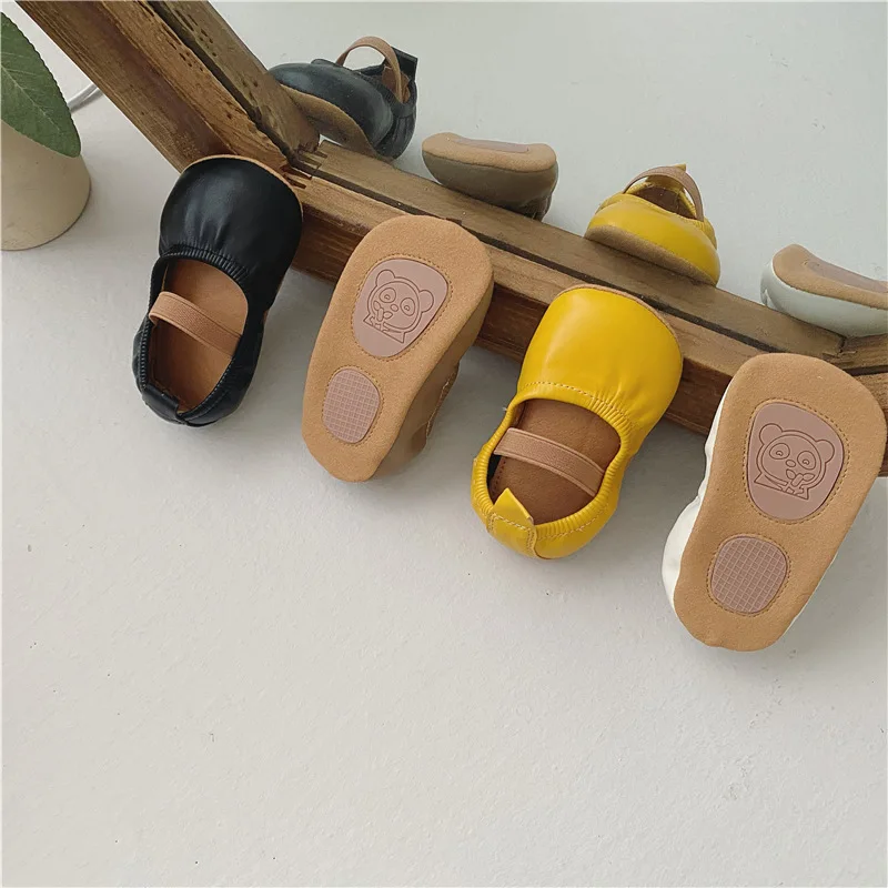 

Wholesale Designer Custom Pre Walker Shoe Sole Newborn Baby Girls Leather Shoes