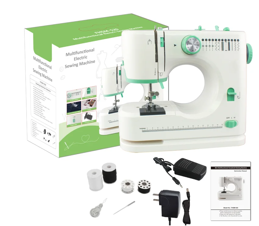 

VOF new small household machine sewing domestic manual portable hand maquina de coser overlock mini sewing machine