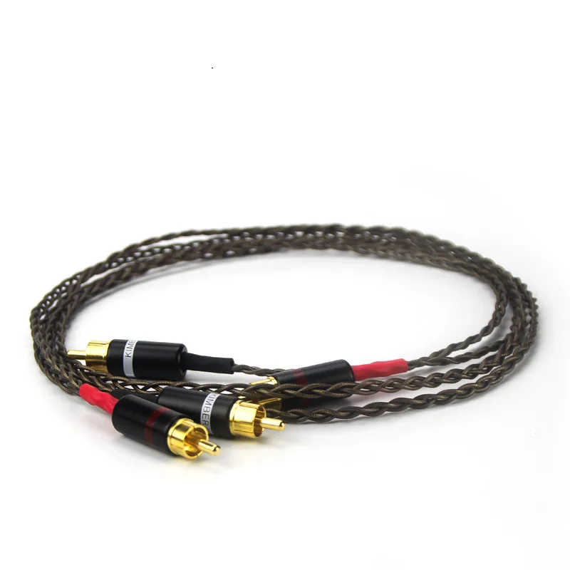 

QINCROWN HIFI Signal Line RCA Interconnect Cable Audio Cable Phono Cable