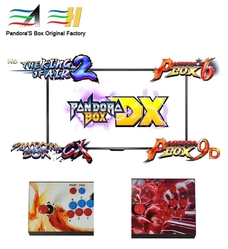 

3A Pandora Box DX 3D Games Consolas De Juegos DX Retro TV HD Game Conolse