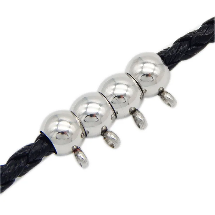 

J4004 jewelry Accessories stainless steel spacer connector ring for jewelry making