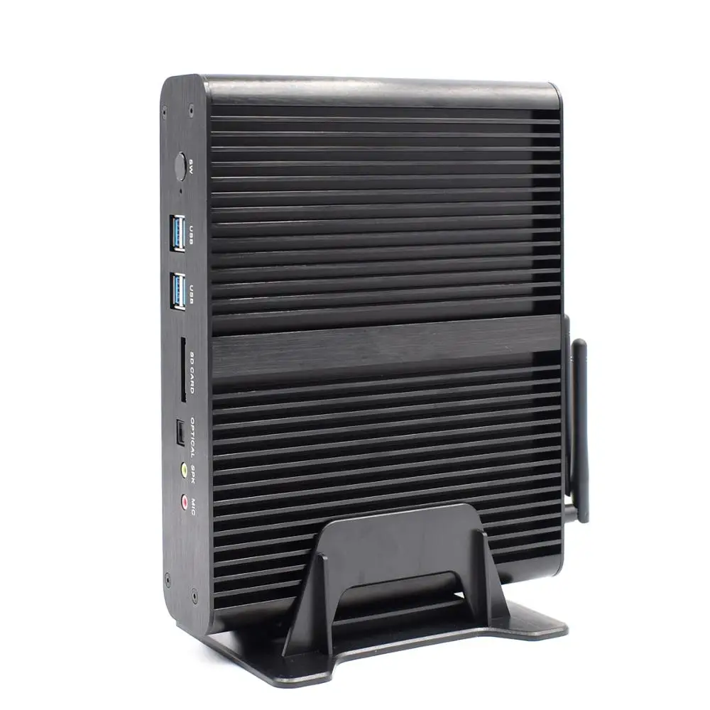 

Partaker i7-5500U Broadwell CPU Win10 HTPC Mini Desktop PC with 16GB RAM 512GB SSD 2 HD-MI, 2NIC, 1SPDIF, 4USB3.0