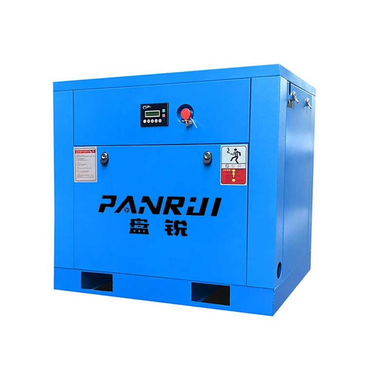 

Wholesale price 7.5kw 10HP Fixed frequency air compressor machines 500 liter silent rotary screw air compressor