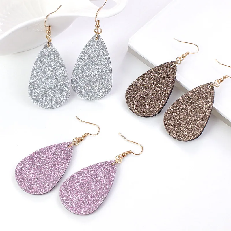 

Batch of fashionable water drop earrings, elegant and trendy daily collocation, Valentine's day gift, party accessories