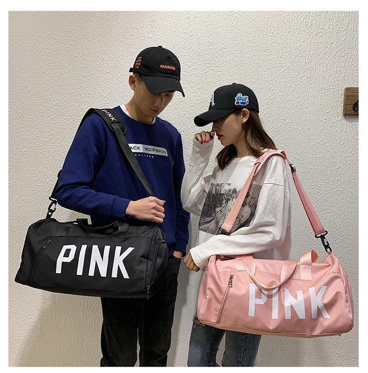 Waterproof Fitness Yoga Bag Sports Gym Bag Women Duffel Travel Bag for Wholesale.jpg