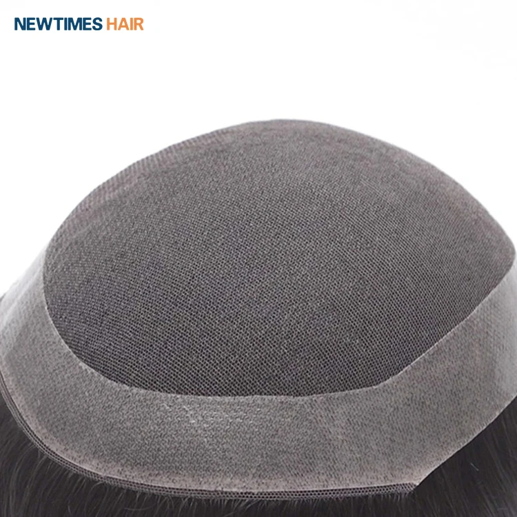 

D7-5 newtimes hair durable french lace pu around medium density human hair toupee men hairpiece