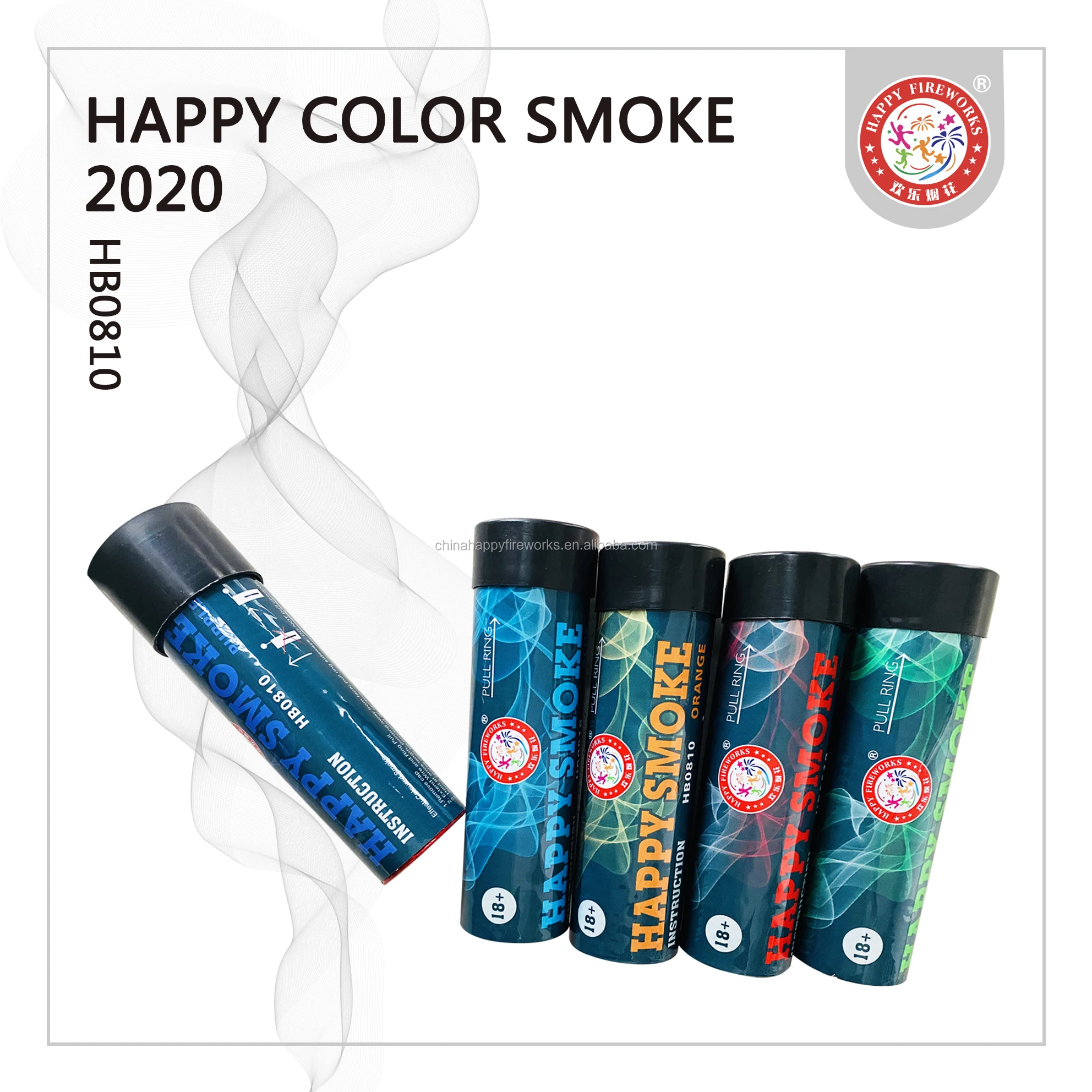 Cheap Colored Medium Can Of Smoke Bomb Fireworks 3minutes Daytime Smoke