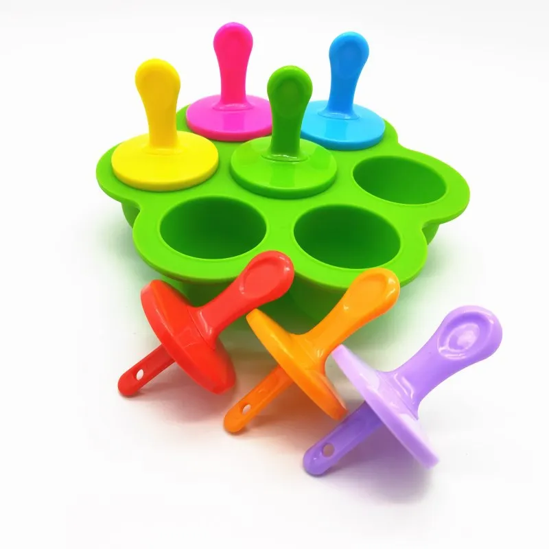

Hot Sale High Quality Silicone Ice Cream Molds, Customized color
