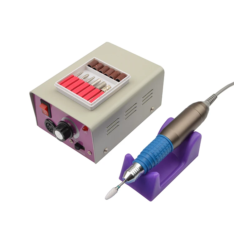 

JMD-25000 Professional Nail Drill Machine Grinder Tool Nail Gel Electric Manicure Equipment Efile Remove Acrylic 30000RPM JIMDOA, Gray