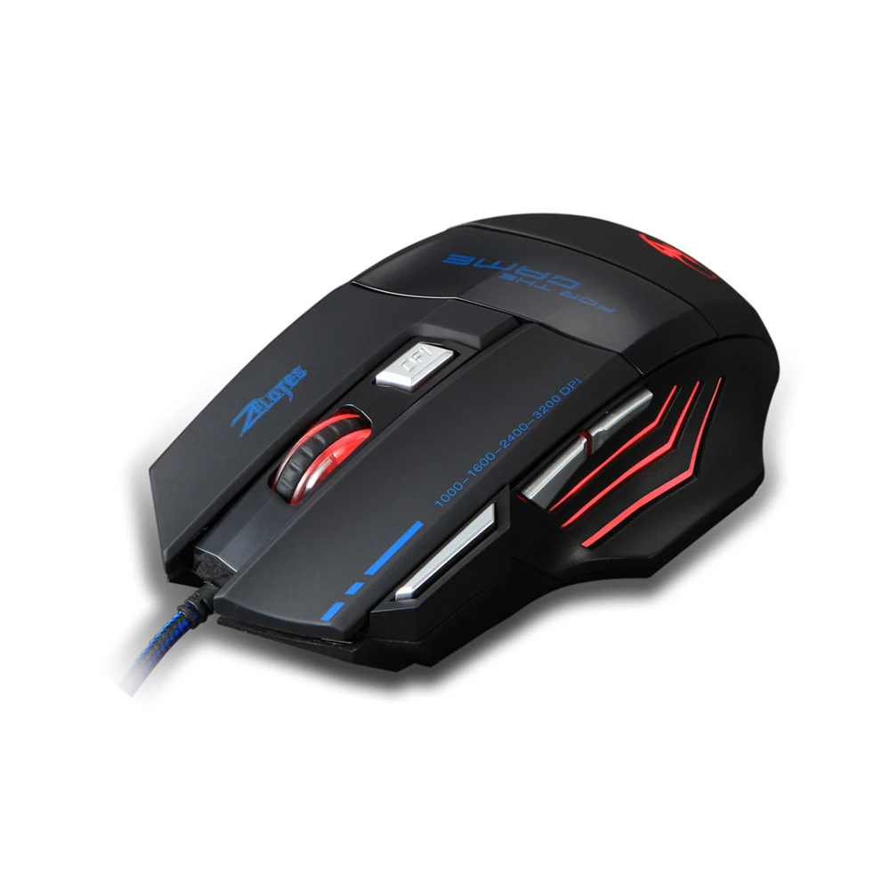 

Popular RGB Wired Gaming Mouse Programmable PC Computer Optical Mouse Gift Promotional Lightweight Portable Slim Mute Mouse