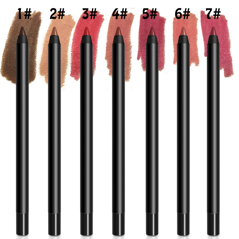 

Private Label Cosmetics Waterproof Lipliner Pencil Kissproof Long Lasting Lip Liner Pencil