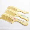 2019 new fashion painted boxwood hair whiskers massage pattern comb