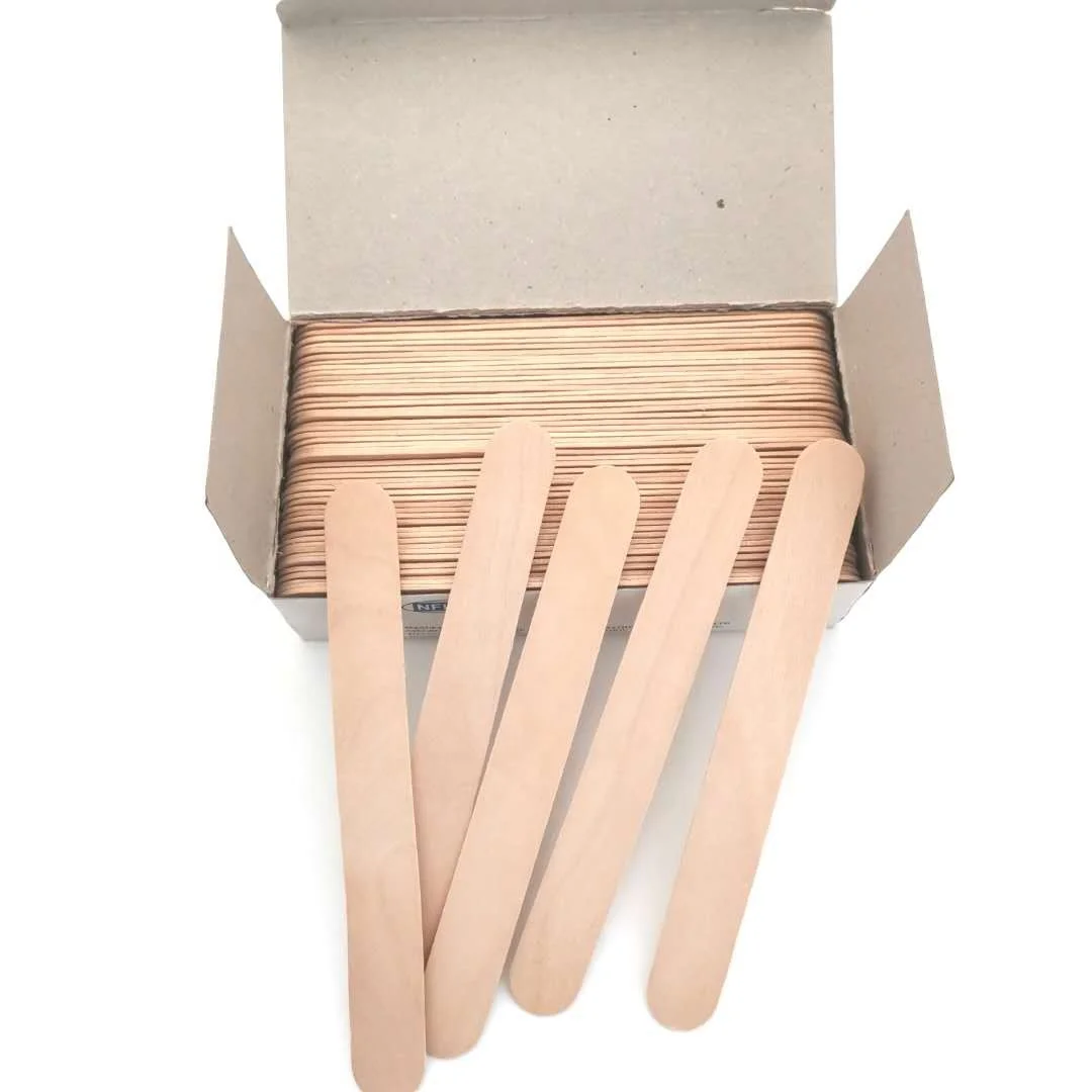 

Cheaper disposable birch wooden Spatulas wooden stick, Natural color