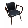 Denmark new design solid ash wood armrest scandinavian chair restaurant dining chair