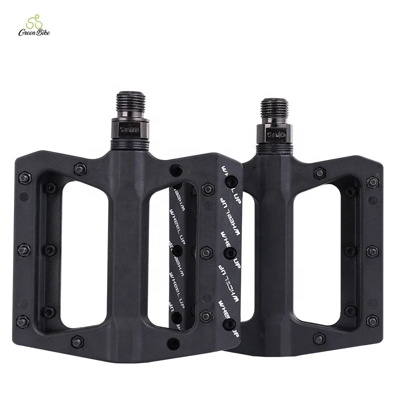 

Anti-slip Bearing Bike Nylon Pedal Wear-resistant Bicycle Parts Pedal Universal Road Bicycle Pedals, Black