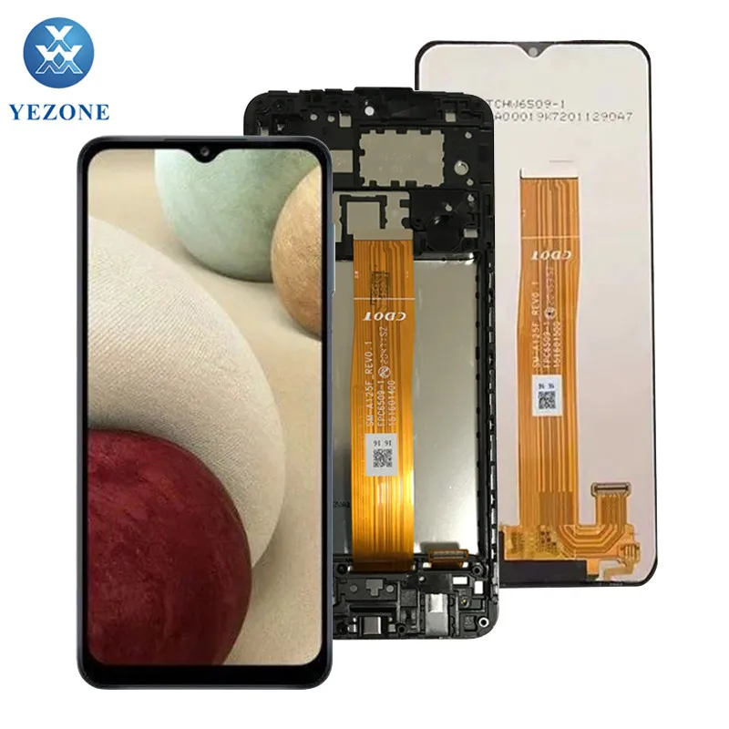 

2021 Original new phone lcd with touch screen for Samsung A12 lcd screen